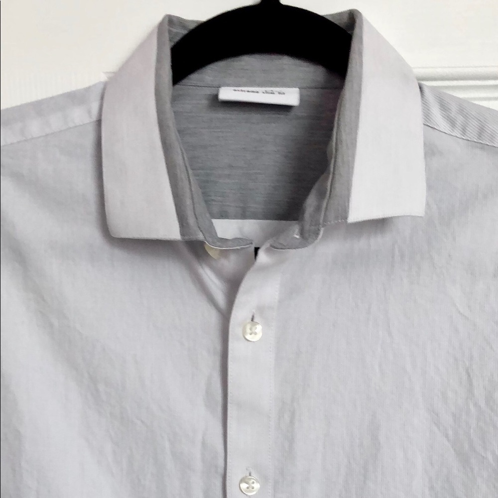 Light Gray Dress Shirt by Calvin Klein